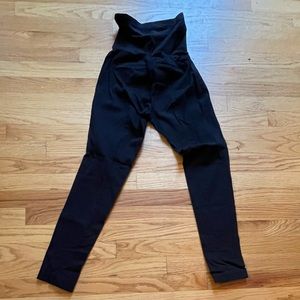 Motherhood maternity skinny black dress pant